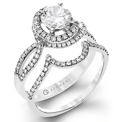 Refined Rebel Wedding Set ZR523