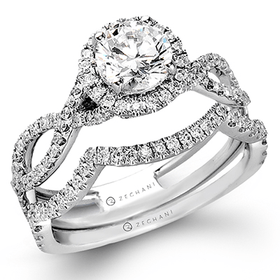 Blindingly Beautiful Wedding Set ZR624