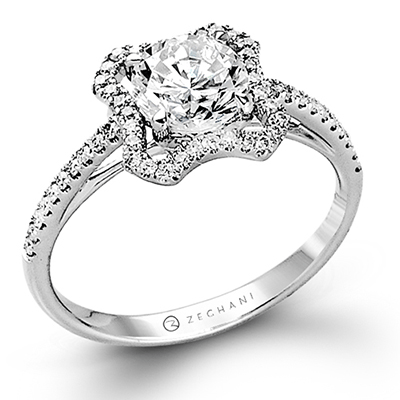 Vintage Vixen Engagement Ring ZR735