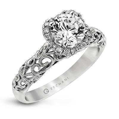 Nature Lover Engagement Ring ZR914
