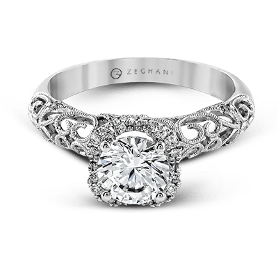 Nature Lover Engagement Ring ZR914