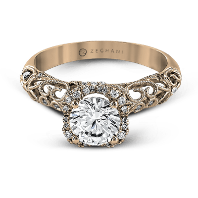 Nature Lover Engagement Ring ZR914