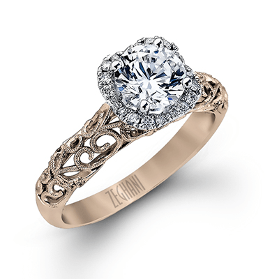 Nature Lover Engagement Ring ZR914