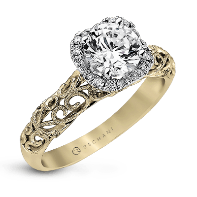 Nature Lover Engagement Ring ZR914