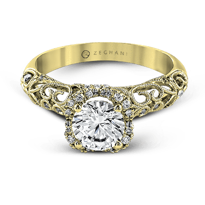 Nature Lover Engagement Ring ZR914