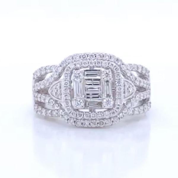 Art Deco 1.00 ct Diamond Ring