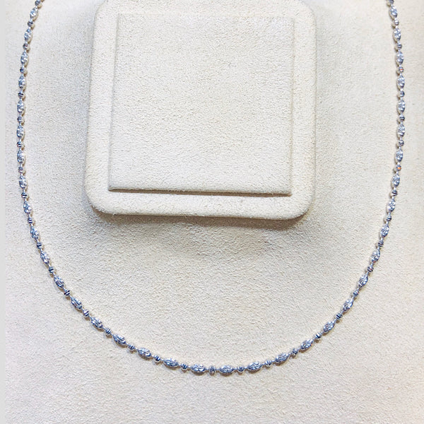 14Kt White Gold Necklace