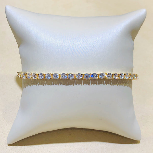 Bolo Bracelet With Swarovski Crystals